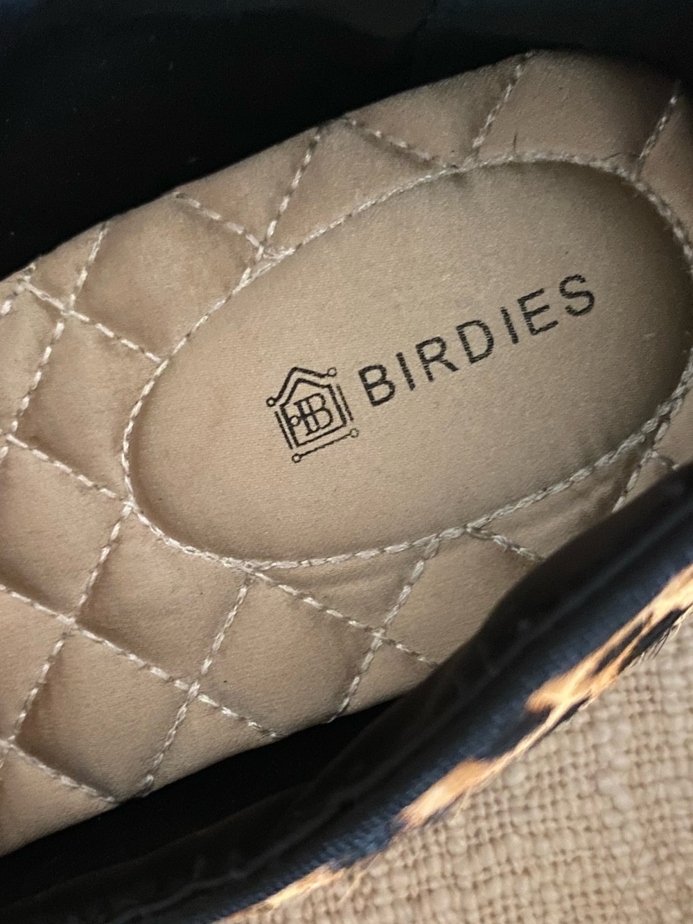 Birdies The Starling Loafer Dyed Calf Hair in Leopard Print Size 7.5 - Picture 4 of 14